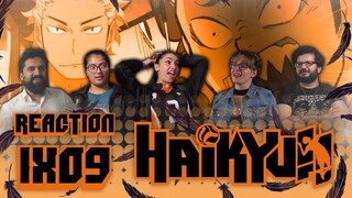 Haikyuu - 1x9 A Toss to the Ace - Group Reaction