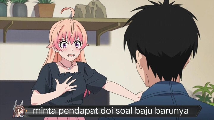 #KompetisiKreasiUnggahan3 , minta pendapat doi soal baju barunya yg kekinian