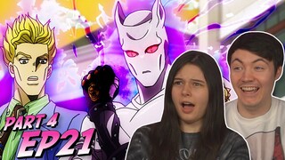 KILLER QUEEN | Jojo's Bizarre Adventure Part 4 Ep 21 REACTION & REVIEW!!