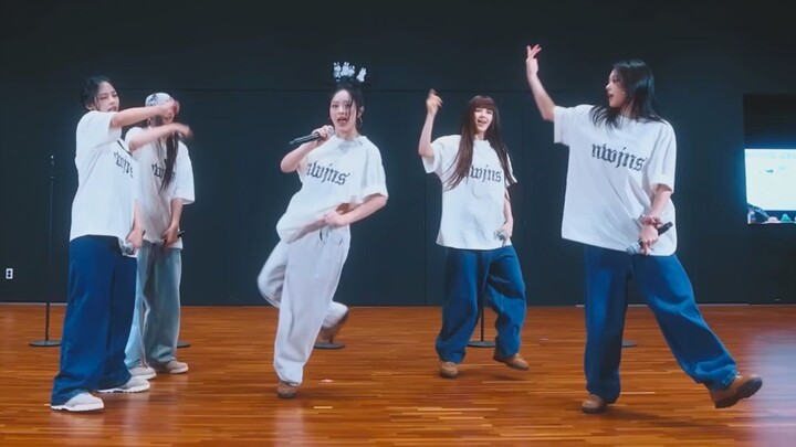 【เพลงฟังก์เหนือธรรมชาติเพลงนี้อยู่ในใจฉัน】NewJeans ^Supernatural^ เวอร์ชันซ้อมเต้น (เวอร์ชันแก้ไข)