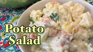 EASY POTATO SALAD WITH PINEAPPLE RECIPE 🥔 🍍 | HOW TO MAKE POTATO SALAD | Pepperhona’s Kitchen