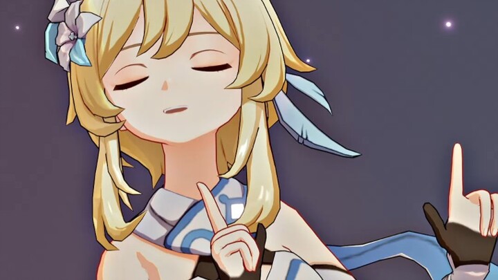 Ying also started shaking. Of course, there is also Paimon - the most reliable partner #Genshin Impa