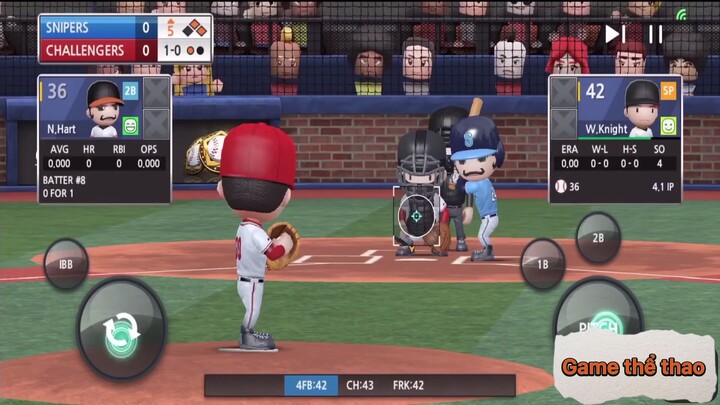 Game thể thao - Baseball 9 Mod Full 3D - P14