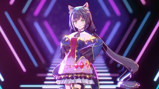 The sparkling cat girlfriend