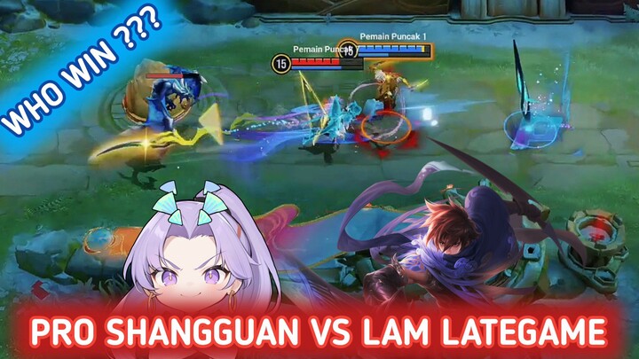 PRO SHANGGUAN VS LAM LATEGAME SIAPA YANG MENANG GUYS??? ||| HONOR OF KING'S