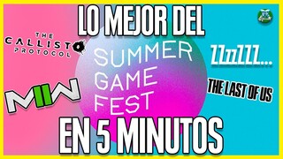 Esto fue el SUMMER GAME FEST 2022 en 5 MINUTOS - ¡DE FLOJERA!