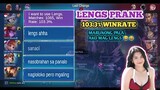 Ling Gameplay Prank Lengs 103.3% Winrate Laughtrip + Buhat
