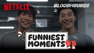 Funniest moments of Bloodhounds with Woo Do-hwan, Lee Sang-yi, and the gang [ENG SUB]