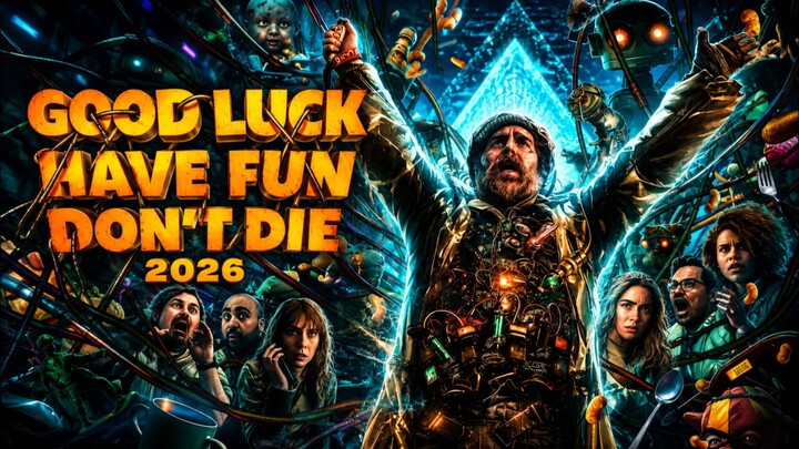 Good Luck, Have Fun, Don’t Die (2026) Full Movie | Hindi Dubbed | Sci-Fi | Action | Comedy | Full HD