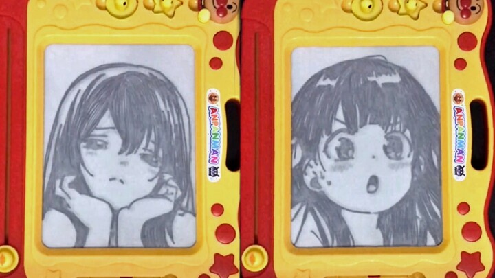 You call this a children’s toy drawing board?!