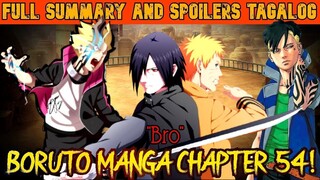 BoruShiki Natalo na! Pero namatay naman si NARUTO!? | BORUTO CHAPTER 54  FULL SUMMARY