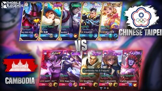 RIP MANIAC! Beatrix Cambodia vs. Claude Chinese Taipei!! | National Arena Contest MLBB
