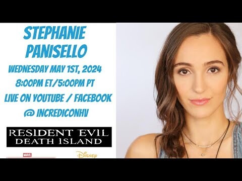 IncrediChat LIVE! Voice Actress Stephanie Panisello - Resident Evil  / What If