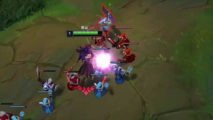 Well played! Reward the young Sword Maiden with a Bloodthirster!