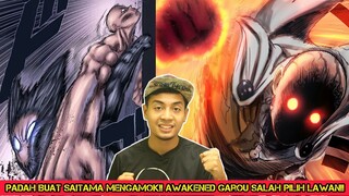 Padah Buat Saitama Mengamok!!Awakened Garou Salah Pilih Lawan!!