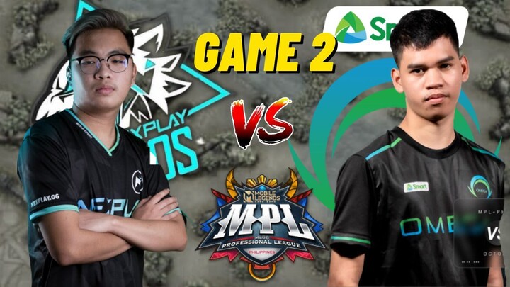 GAME 2 NEXPLAY EVOS VS SMART OMEGA | MPL SEASON 9