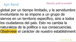 Ayn Rand - Filosofía: ¿quién la necesita? 3/3