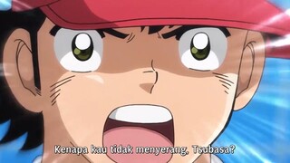 Captain Tsubasa - Wakabayashi meneriaki Tsubasa