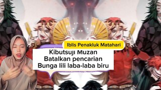 Iblis penakluk matahari, berbeda dengan kibutsuji Muzan.