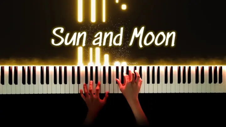 @anees  ft. @John Roa  - Sun and Moon | Piano Cover with Strings (with Lyrics & PIANO SHEET)