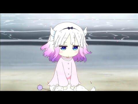 Kanna as a Baby | Kobayashi san chi no dragon Maid S Season 2 Episode 11 | Cute Kanna Baby moments