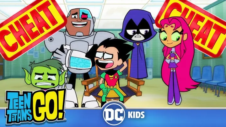 Teen Titans Go! | The Teen Titans NEVER Cheat! | @DC Kids