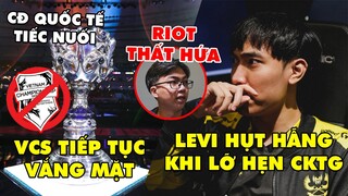 TIN GIẢI 303: VCS TIẾP TỤC VẮNG MẶT Ở CKTG 2021 | LEVI LẦN ĐẦU LÊN TIẾNG | HLV GAM CHỈ TRÍCH RIOT