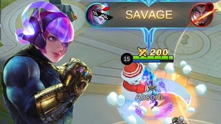 NERF LIAN TV PLS SELENA CLUTCH SAVAGE | Lian TV | Mobile Legends