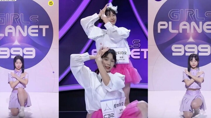 【GrilsPlanet999】大小乔初舞台与直拍的对比，肉眼可见的进步，争气的小孩，一定会发光的！