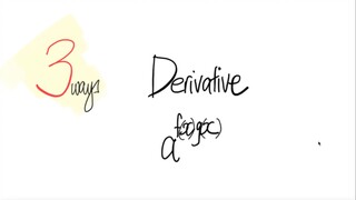 3 ways: derivative a^(f(x)g(x))