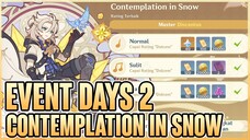 Event Days 2 Contemplation in Snow [No Miss] - Genshin Impact