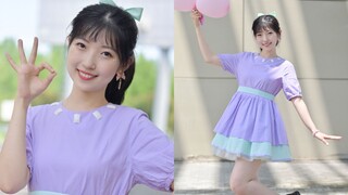 رأيت مايويو عند مدخل معرض الأنمي! من النادر أن يرقص الناس هذه الأغنية.