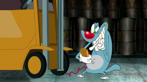 Bảo vệ kho hóa chất - Mèo Oggy và những chú gián