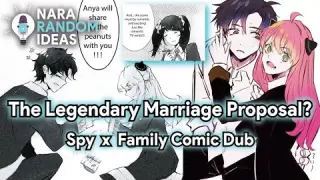 Anya's Legendary Marriage Proposal? 🥜🥛 [Spy x Family Comic Dub] [Anya] [Becky] [Sy-on Boy] [Peanuts]