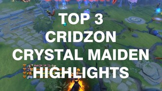 Cridzon playing as CM in Dota 2