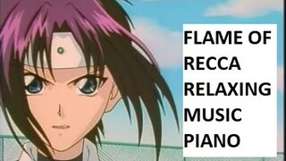 ANIME SONGS Relaxing Music: Anime Flame of Recca Piano Cover MIDI