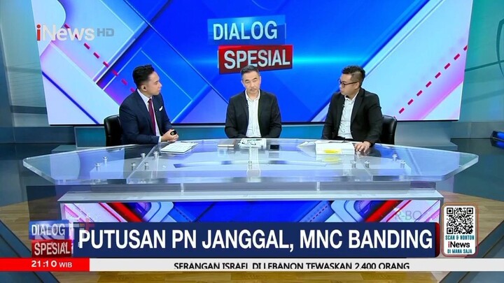 Putusan PN Janggal, MNC Banding | Dialog Spesial iNews (23/04/2026)