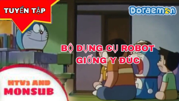 [Tuyển Tập] doraemon lồng tiếng - bộ dụng cụ robot giống y đúc [bản lồng tiếng]