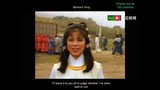 Interview on set of The Legend of the Condor Heroes 1983 Hong Kong TV series (English subtitled)