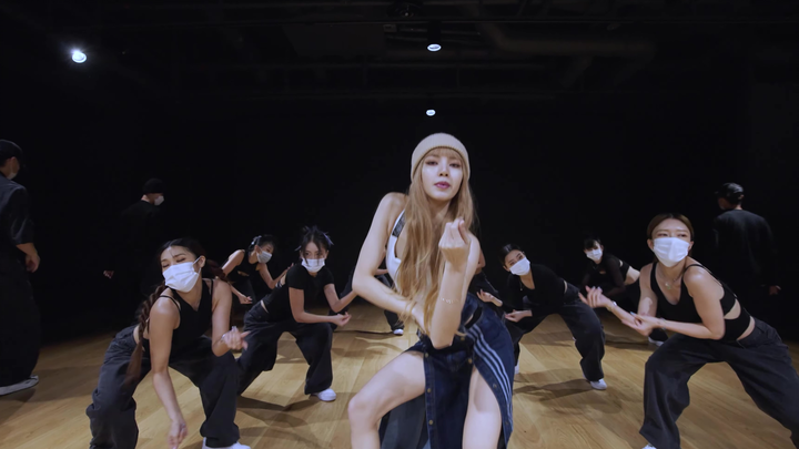 [4K มีเนื้อเพลง] BLACKPINK ลิซ่า เพลงใหม่ "MONEY" MV Practice Dance