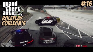 DEBUT PELARIAN MOBIL NEON, DULU MENGEJAR SEKARANG DIKEJAR - GTA 5 ROLEPLAY : THE CORLEON'S (16)