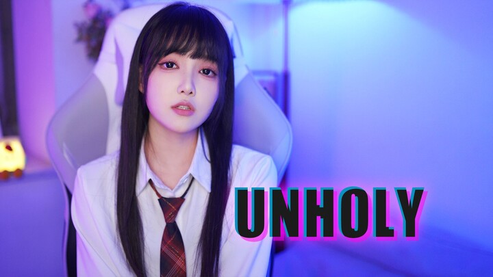Imut Menggemaskan ❌ Halusinasi Pesona Eksotis dengan Teknik Belting Memikat dalam Cover «Unholy» ole