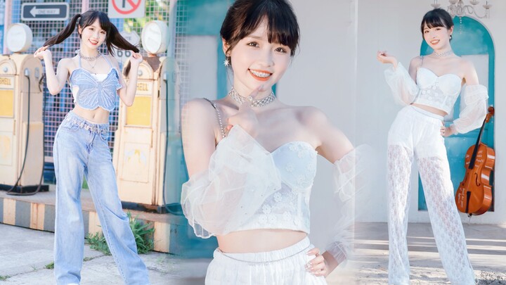 林娜琏SOLO《POP！》元气翻跳 | MV灵感3套换装【夏小兜】