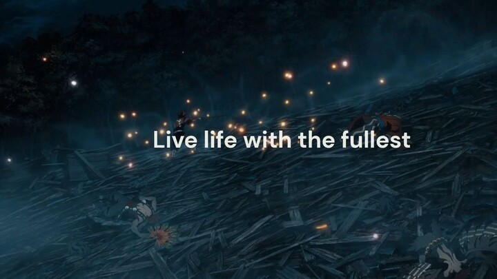 Living in a hardlife is not easy but make to  it's fullest