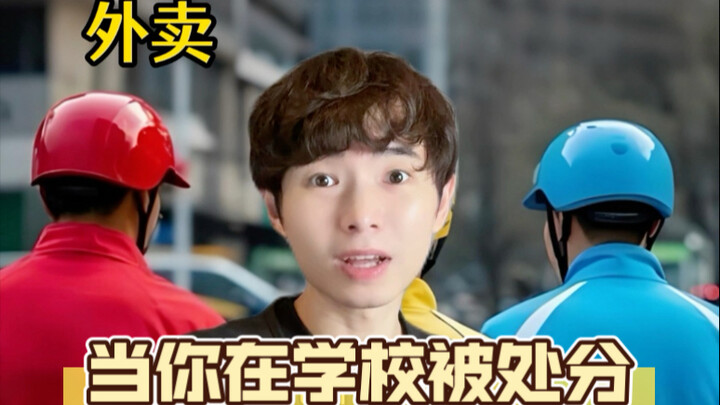 当你在学校被处分