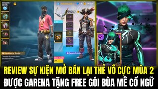 Review Sự Kiện Mở Bán Lại Thẻ Vô Cực Mùa 2, Được Garena Tặng FREE Gói Bùa Mê Cổ Ngữ Cực Đẹp Và Ngầu