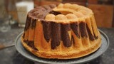RESEP BOLU MARMER JADUL SUPER LEMBUT DAN ANTI SERET | MARMER CAKE # 90