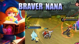 NANA IS NOW BRAVER BECAUSE OF HER NEW PASSIVE SKILL 🦝