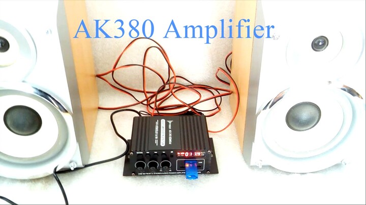 AK370 AMPLIFIER testing with Samsung 2 way speakers HD Mobilniblogshop Momocosho
