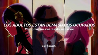 Spy x Family -  Ending 2 Full | Shikisai by yama | Sub español + Romaji ;AMV ♡